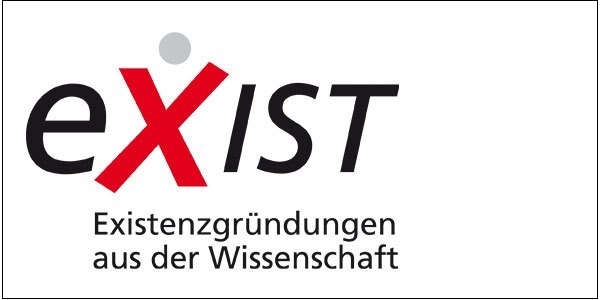 Das Bild zeigt das Logo des Programms Exist