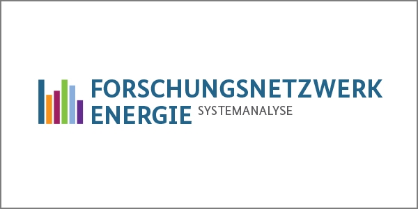 Das Bild zeigt das Logo des Forschungsnetzwerks Energiesystemanalyse