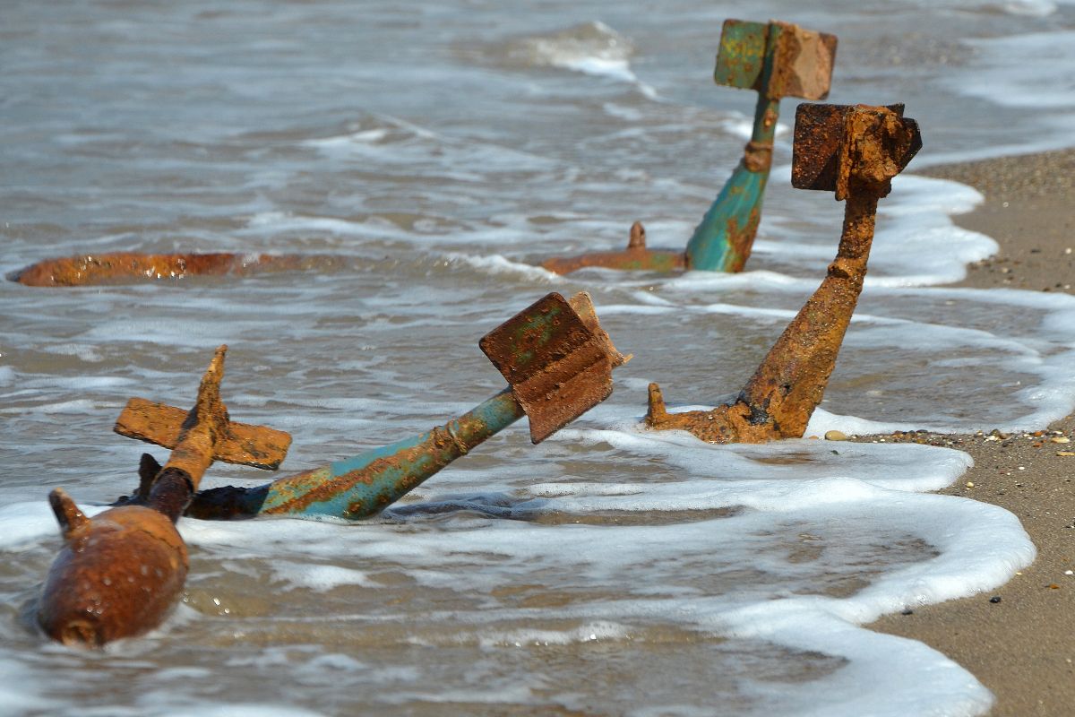 Munitionsaltlasten im Meer