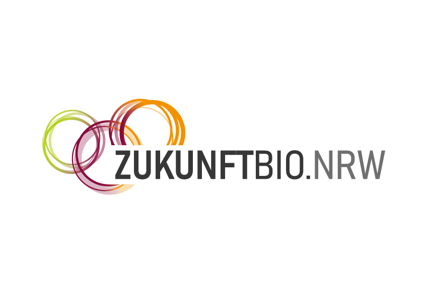 Das Logo von ZukunftBIO.NRW